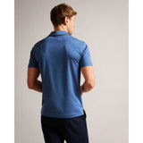 Ted Baker Zeiter Short Sleeve Slim Fit Polo Shirt in Dark Blue