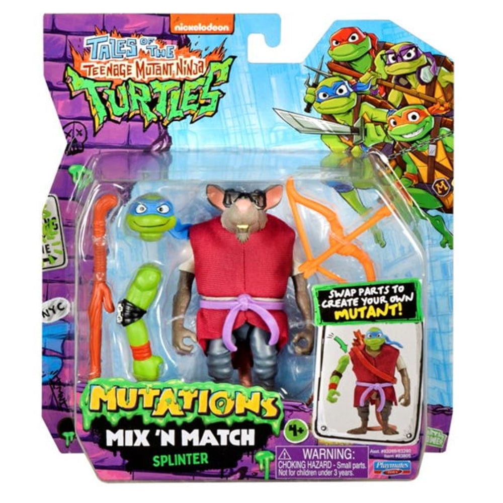 Teenage Mutant Ninja Turtles Mutations Mix and Match Mutant Figure