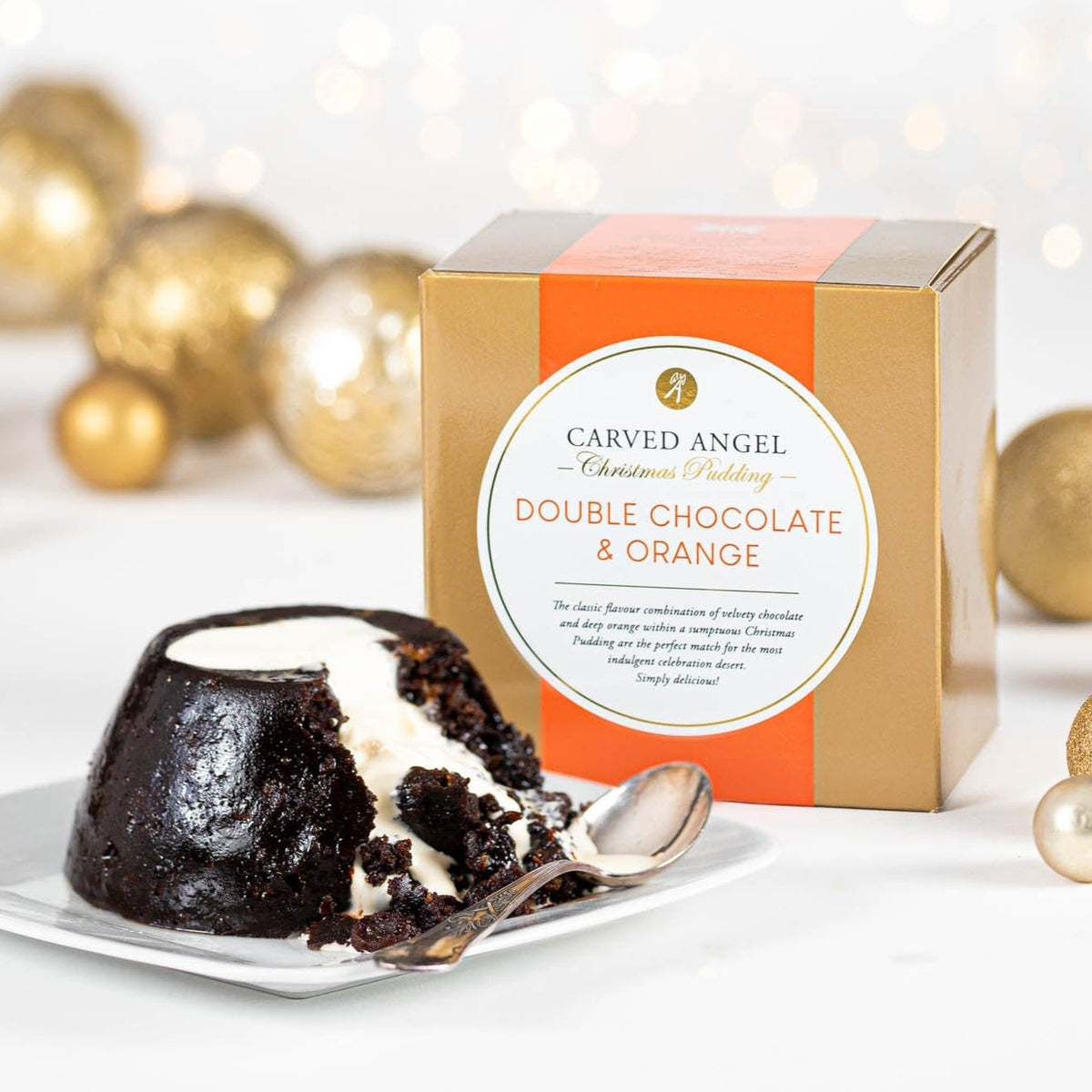 Corporate Offer Whisky Cream Christmas Pudding Serves 3-4