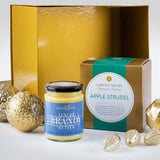 The Carved Angel Apple Strudel Christmas Pudding 120g