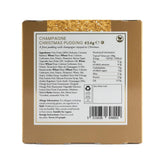 The Carved Angel Champagne Christmas Pudding
