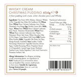 The Carved Angel Whisky Cream Christmas Pudding, 454g
