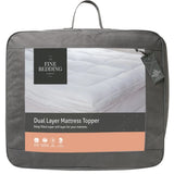 The Fine Bedding Company Dual Layer Mattress Topper