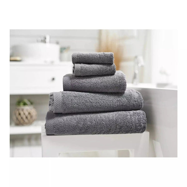 Egyptian Spa Bath Towel In Charcoal