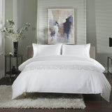 The Lyndon Company Blocks King Size Duvet Set In White