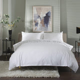 The Lyndon Company Blocks S-King Duvet Set In White