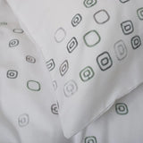 The Lyndon Company Blocks S-King Duvet Set In White