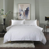 The Lyndon Company Blocks Single Duvet Set In White