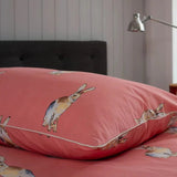 The Lyndon Company Hare Printed Cotton Duvet Set