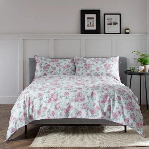 The Lyndon Company Love Budd Printed Cotton Duvet Bedlinen