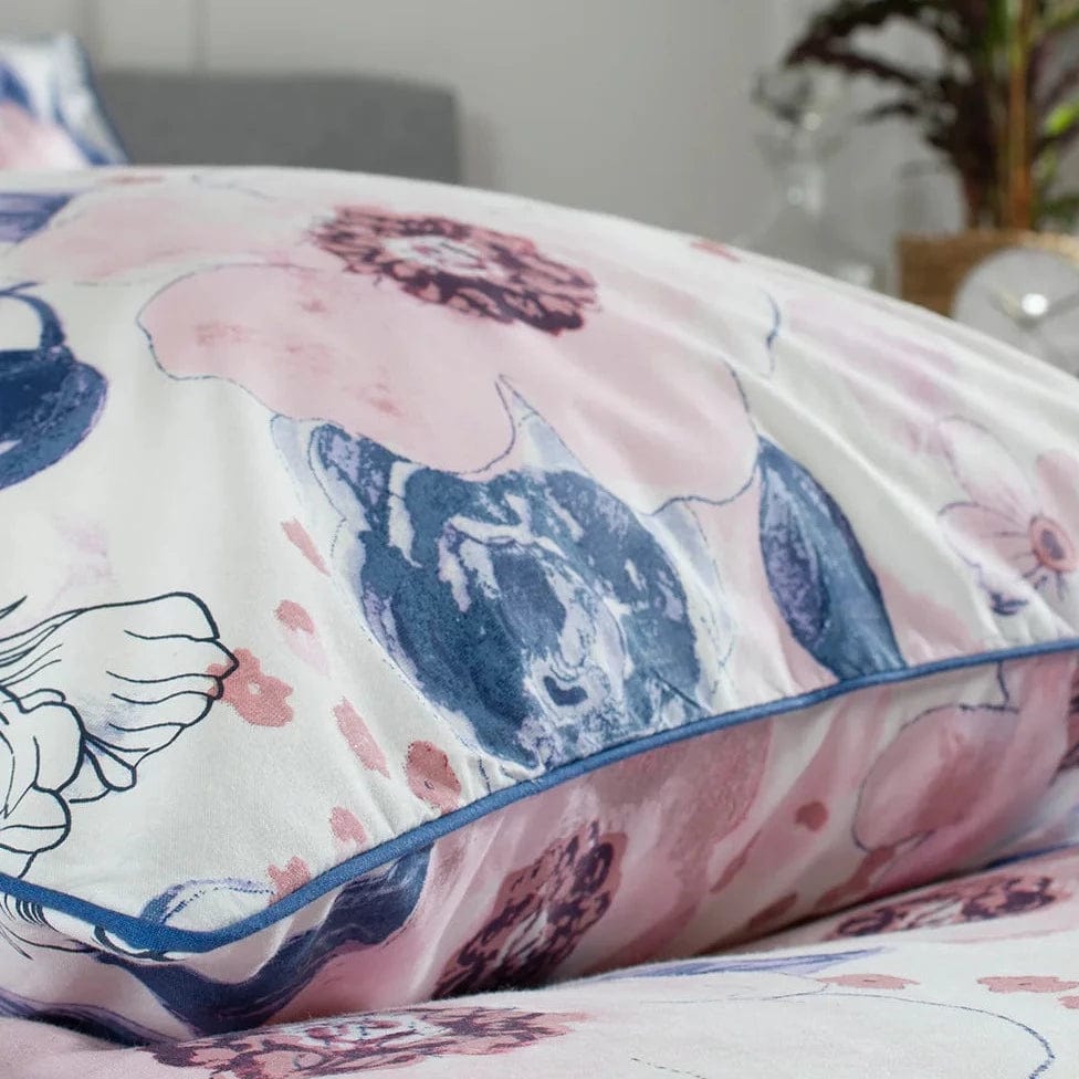 The Lyndon Company Mary Rose Printed Cotton Duvet Bedlinen