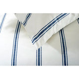 The Lyndon Company Toulouse Duvet Cover Set Navy Double