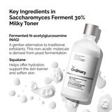 The Ordinary Saccharomyces Ferment 30% Milky Toner 100ml