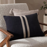Yard Benton Cotton Cushion In Black