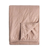 Yard Hebden Quilted Washed Cotton Bedspread In Cotta