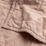 Yard Hebden Quilted Washed Cotton Bedspread In Cotta