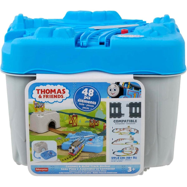 Thomas & Friends Connect & Build Train Track Bucket Set