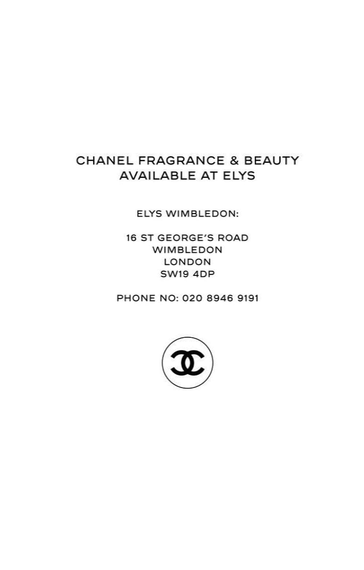 Wimbledon chanel outlet