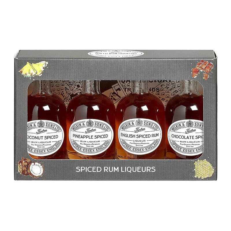 Tiptree Miniature Spiced Rum Liqueurs Set