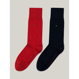 Tommy Hilfiger 2-Pack Classic Flag Embroidery Socks