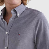 Tommy Hilfiger 1985 Knitted Long Sleeve Shirt Carbon Navy