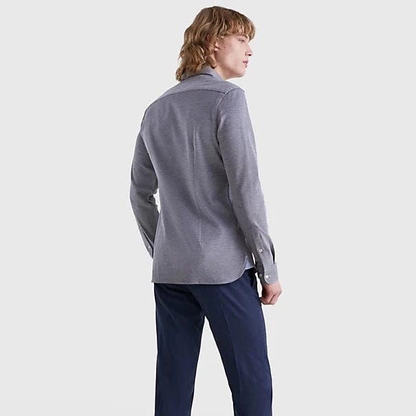 Tommy Hilfiger 1985 Knitted Long Sleeve Shirt Carbon Navy