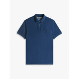 Tommy Hilfiger 1985 Regular Fit Pique Polo Shirt Aegean Sea