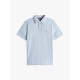 Tommy Hilfiger 1985 Regular Fit Pique Polo Shirt In Heathered Blue