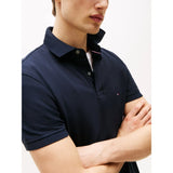 Tommy Hilfiger 1985 Regular Fit Pique Polo Shirt In Navy Blue