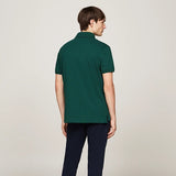 Tommy Hilfiger 1985 Regular Fit Pique Polo Shirt In Ornamental Green
