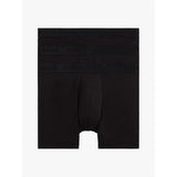 Tommy Hilfiger 3-Pack Everyday Luxe Tonal Boxer Briefs In Black