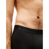 Tommy Hilfiger 3-Pack Everyday Luxe Tonal Boxer Briefs In Black