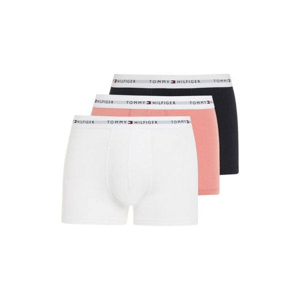Tommy Hilfiger 3 Pack Trunks, Desert Sky, Flora, Pink, White