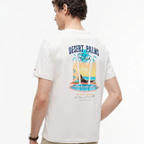 Tommy Hilfiger Back Graphic Jersey T-Shirt Ivory Petal