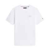 Tommy Hilfiger Back Photo Print Jersey T-Shirt In White