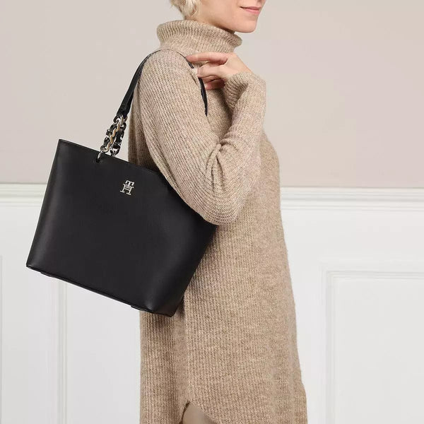 Tommy Hilfiger Chic Tote Bag Black