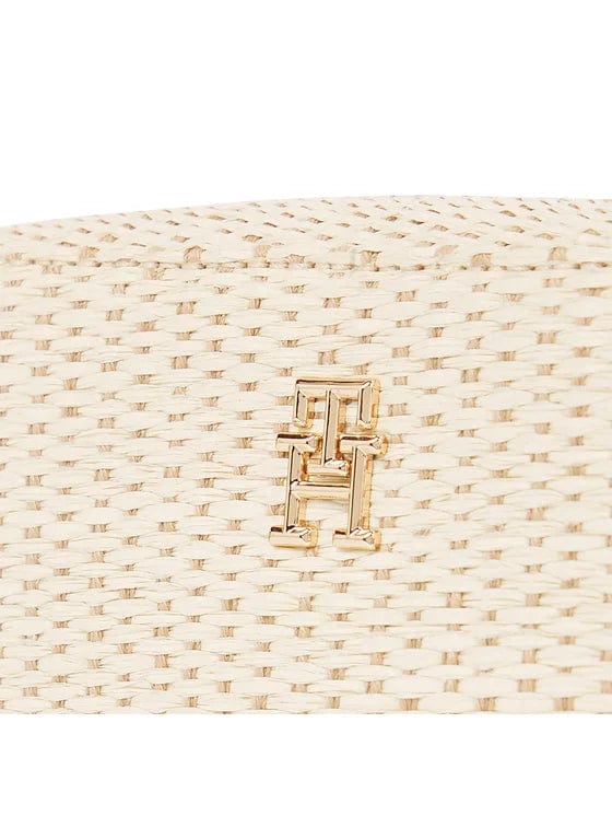 Tommy Hilfiger City Mono Crossover Bag in Natural Raffia