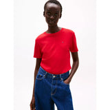 Tommy Hilfiger Cody Slim Crew Neck T-Shirt In Primary Red