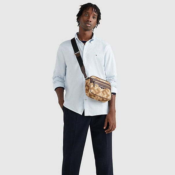 Tommy Hilfiger Core 1985 Flex Oxford Rf Shirt - Calm Blue