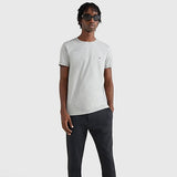 Tommy Hilfiger Core Stretch Slim Cneck Tee - Light Grey Heather