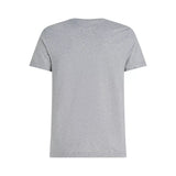 Tommy Hilfiger Core Stretch Slim Fit Crew Neck T-Shirt in Light Grey Heather
