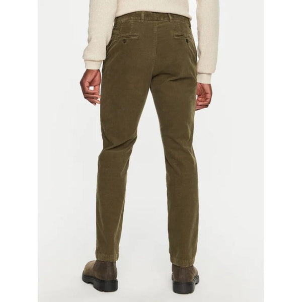 Tommy Hilfiger Denton Chino Corduroy In Army Green