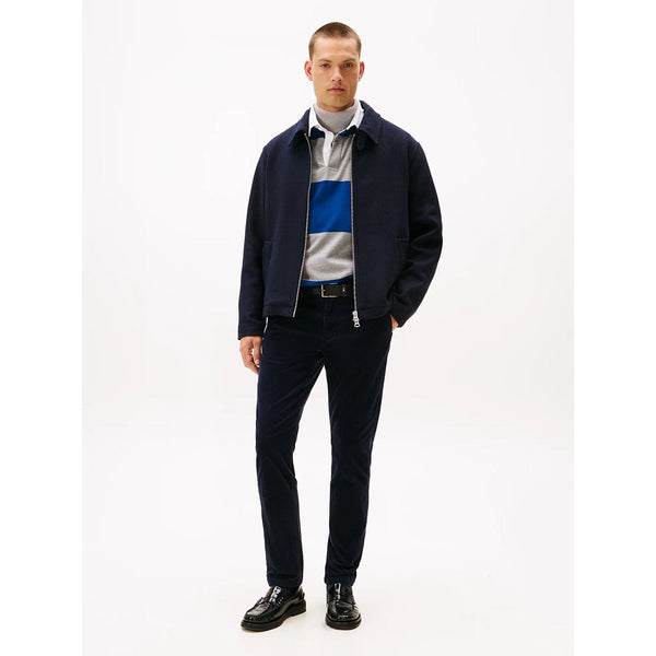 Tommy Hilfiger Denton Straight Corduroy Chinos In Dark Blue Cord