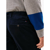Tommy Hilfiger Denton Straight Corduroy Chinos In Dark Blue Cord