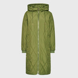 Tommy Hilfiger Diamond-Quilted Sorona® Coat Green