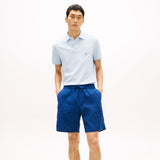 Tommy Hilfiger Dover Linen Blend 8" Inseam Chino Shorts in Blue