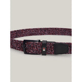 Tommy Hilfiger Elastic Braided Belt In Space Blue