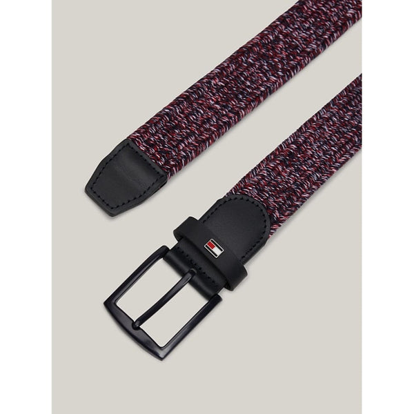 Tommy Hilfiger Elastic Braided Belt In Space Blue