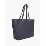 Tommy Hilfiger Emblem Tote In Space Blue
