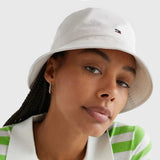 Tommy Hilfiger Essential Flag Bucket Hat White